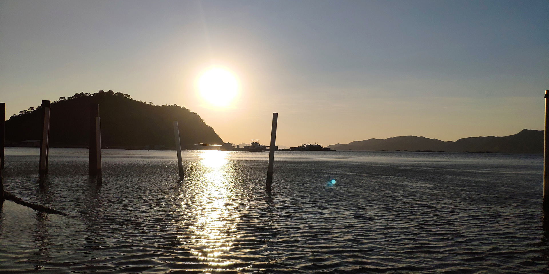 小岛上的风景